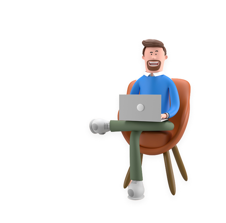 Developer working on a laptop